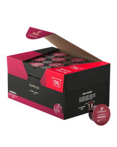 Tchibo Espresso Kraftig Intens contin o cafea tare, cu doar 70% Arabica, cu note fine de caramel, care completeaza gama Tchibo pentru capsulele Caffitally.