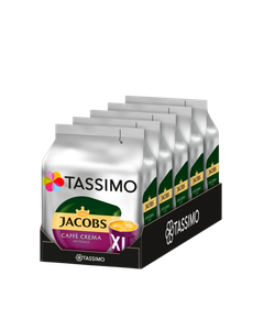 Pachet Tassimo Jacobs Caffe Crema Intenso XL 80 capsule cafea, Tassimo Jacobs Caffe Crema Intenso XL 16 capsule cafea, Tassimo Jacobs, capsule cafea tassimo, capsule tassimo, Tassimo Jacobs Caffe Crema Classico XL, cafea tassimo, tassimo Jacobs Caffe Crem