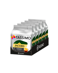 Pachet Tassimo Jacobs Espresso Classico 80 capsule cafea, Tassimo Jacobs, capsule cafea tassimo, capsule tassimo, Tassimo Espresso Classico, cafea tassimo, tassimo Jacobs espresso