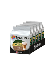 Pachet Tassimo Jacobs Latte Macchiato Classico 80 capsule (40 bauturi), Tassimo Jacobs, capsule cafea tassimo, capsule tassimo, Tassimo Jacobs Latte Macchiato Classico, cafea tassimo, tassimo Jacobs Latte Macchiato