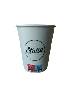 Etolia pahare carton albe 160ml set 50 buc 7oz, pahar carton, pahar cafea carton, pahar cafea, Etolia pahare carton 160ml set 50 buc 7oz