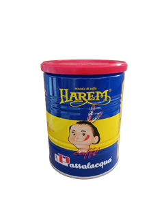 Passalacqua Harem cafea macinata 250g cutie metalica, cafea macinata premium, Passalacqua harem, passalacqua macinata, cafea passalacqua, cafea passalacqua 250g, cafea macinata 250g, passalacqua harem 250g