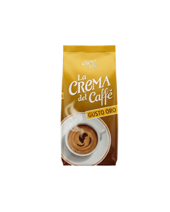 Pellini Crema del Caffe Gusto Oro cafea boabe 1kg, Pellini Crema del Caffe, cafea boabe Pellini, cafea boabe 1kg, cafea italiană, cafea espresso, cafea pentru espressor, cafea profesională, cafea aromată, cafea intensă, cafea premium, cafea boabe crema de