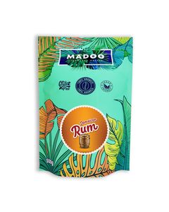 Madoo Jamaican Rum cafea boabe cu aroma de rom 500g, cafea aroma 500g, cafea aroma rom 500g, cafea madoo, cafea madoo rom, cafea rom madoo, cafea aroma rom 500g