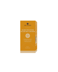Sir Henry Yellow Fruit Infusion ceai 25 plicuri, Sir Henry Yellow Fruit Infusion, Sir Henry Yellow Fruit, ceai fructe galbene, infuzie fructe galbene, ceai de fructe, ceai de fructe 25 plicuri, infuzie de fructe, ceai la plic, ceai aromat, Sir Henry ceai 