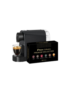 cafissimo pure plus, pachet aparat capsule Tchibo, cafissimo premium, Tchibo Cafissimo Pure Plus Black espressor capsule + 60 capsule Cafissimo Premium Collection CADOU, Tchibo Cafissimo Easy Black espressor capsule, tchibo, espressor tchibo, espressor ca