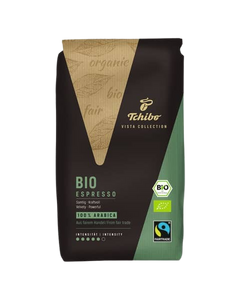 Tchibo Vista, tchibo espresso, cafea Bio, cafea FairTrade, cafea boabe 1kg, tchibo vista extenso, 79,00 Lei