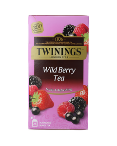 Twinings Wild Berry ceai negru cu fructe de padure 25 pliculete