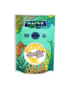 Madoo Vanilla Cream cafea boabe cu aroma de vanilie 500g, cafea vanilie, cafea madoo vanilie, cafea madoo, cafea aroma, cafea aroma ciocolata, cafea zavida, cafea madoo ciocolata, cafea madoo fructe