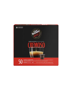 Vergnano Cremoso 50 capsule compatibile Nespresso, capsule vergnano, capsule vergnano nespresso, vergnano cremoso, Vergnano Cremoso 50 capsule compatibile Nespresso