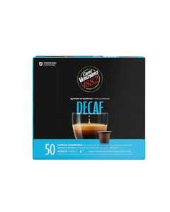 Vergnano Decaf 50 capsule compatibile Nespresso, capsule vergnano, capsule vergnano nespresso, vergnano decaf, Vergnano decaf 50 capsule compatibile Nespresso, capsule decofeinizate, cafea decofeinizata