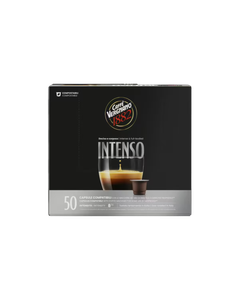 Vergnano Intenso 50 capsule compatibile Nespresso, Vergnano Intenso, cafea arabica, cafea robusta, cafea boabe, vergnano, cafea vergnano, cafea boabe vergnano, cafea intenso vergnano, Vergnano Intenso, capsule vergnano