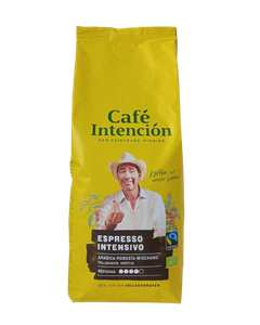 cafea fairtrade, cafea fair trade, cafea boabe bio, cafea darboven, cafea boabe premium, cafea proaspat prajita, JJ Darboven Intencion Espresso, JJ Darboven Intencion Espresso Intensivo 1kg cafea boabe