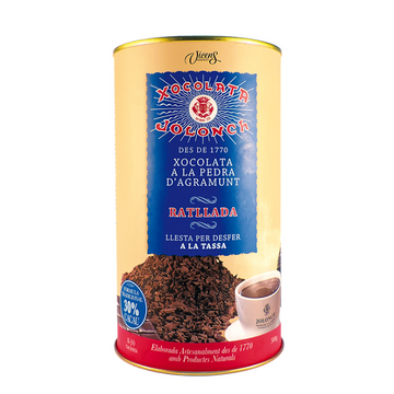 Vicens Jolonch Ratllada 30 ciocolata calda cutie metalica 500g