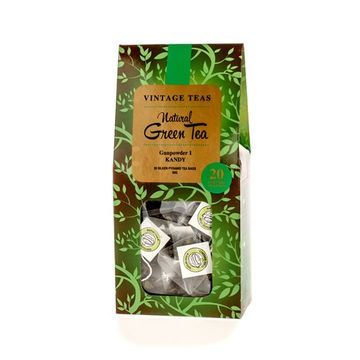 Vintage Teas ceai verde natural 20 plicuri piramida  