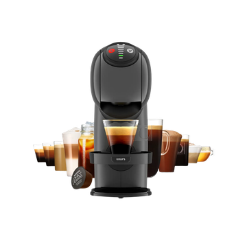 Aparat capsule cafea Krups Nescafe Dolce Gusto Genio S KP243B10 gri cu functie XL + set 3 cutii cafea capsule Dolce Gusto GRATUIT, capsule cafea, capsule Krups, aparat capsule cafea, aparat Nescafe dolce, aparat krups Nescafe Dolce Gusto Genio S KP243B10,