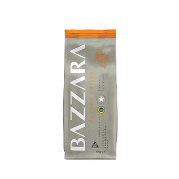 Bazzara Colombia Supremo 1kg cafea boabe, cafea bazzara, bazzara boabe  cafea boabe, cafea bazzara, bazzara boabe, cafea espresso, espresso, cafea expresso, expresso 