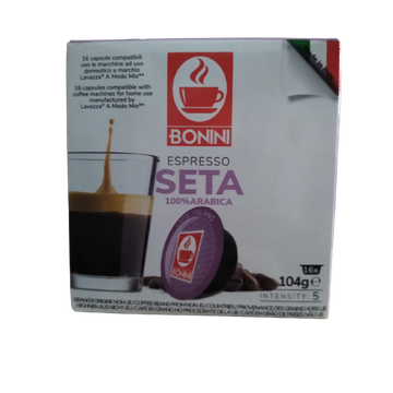 a modo mio, paduri a modo mio, capsule covim, cafea capsule, capsule a modo mio, capsule cafea, capsule ieftine, capsule aparat lavazza, Bonini Classico compatibile A Modo Mio 16 buc, Bonini Corposo compatibile A Modo Mio 16 buc, Bonini Seta compatibile A