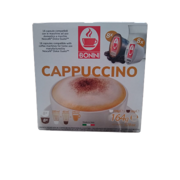 Bonini Cappuccino capsule compatibile Dolce Gusto 16 buc, Capsule Garibaldi Gusto Top compatibile Nescafe Dolce Gusto, dolce gusto, capsule dolce gusto, capsule nescafe