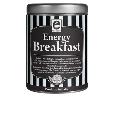 Bonini Energy Breakfast ceai negru 80gr cutie metalica