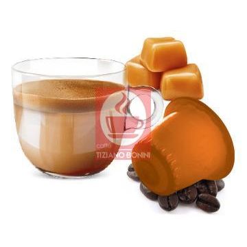 Bonini Latte Caramel 10 capsule cafea compatibile Nespresso