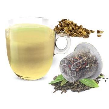 Bonini Tisana Digestiva 10 capsule ceai verde compatibile Nespresso