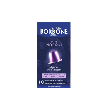 Borbone Mia Napoli 10 capsule aluminiu compatibile Nespresso, Borbone Mia Napoli, capsule compatibile Nespresso, capsule cafea, capsule Borbone, capsule Mia Napoli, cafea capsule, cafea capsule borbone