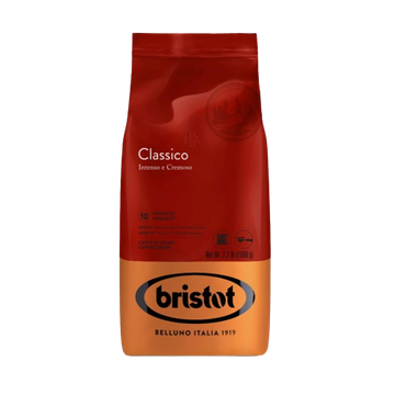 bristot clasico, bristot clasico 1kg, cafea bristot 1kg, cafea bristot, cafea de bar, cafea bristot boabe, bristot classico 1kg boabe, bristot bean to cup 1kg