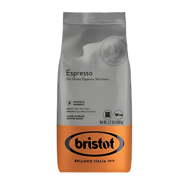 Bristot Espresso cafea boabe 1kg, cafea bristot, cafea de bar, 52.50 lei, 50.20 promo