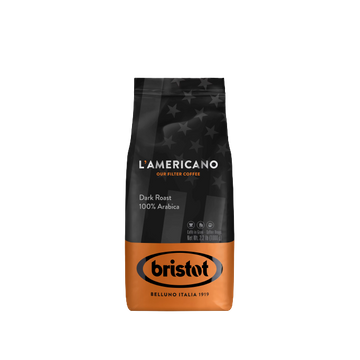 Bristot L`Americano Dark Roast 100% Arabica cafea boabe 1kg