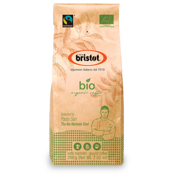 Bristot Bio Organic cafea macinata 200g