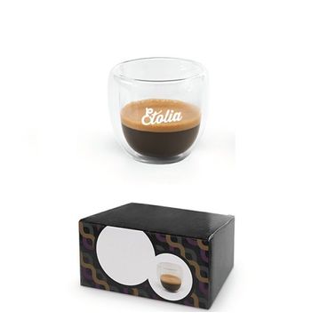 Etolia set pahare sticla pentru espresso