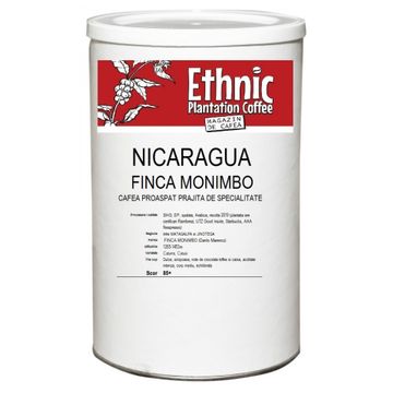 Ethnic Plantation Coffee Nicaragua Monimbo 300g cafea proaspat prajta boabe