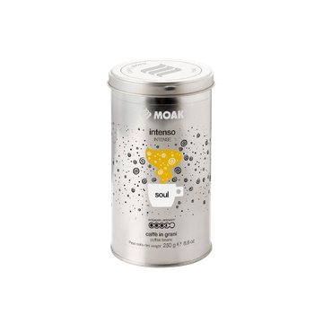 Caffe Moak Intenso Soul, Caffe Moak Morbido Funk, cafea, cafea boabe, cafea arabica boabe, cafea robusta boabe, cafea aromata, cafea moak aromata, cafea moak, cafea moak italia, cafea boabe italieneasca, espresso, cafea boabe 250g