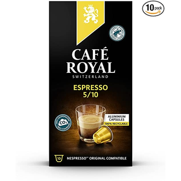 capusle, capsule nespresso, capusle cafe royal, nespresso, cafea nespresso, capsul cafea ieftine, capsule illy, Cafe Royal Espresso 10 capsule compatibile Nespresso
