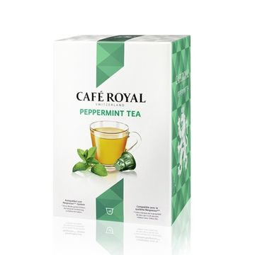 Cafe Royal Peppermint ceai menta 10 capsule compatibile Nespresso