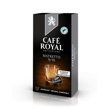 cafe royal, capsule cafe royal, capusle, capsule nespresso, capusle cafe royal, nespresso, cafea nespresso, Cafe Royal Ristretto 10 capsule compatibile Nespresso