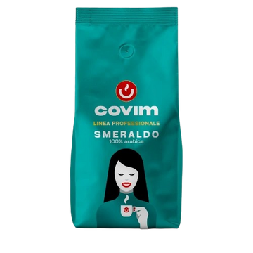 Covim Smeraldo Italy 1kg cafea boabe, cafea covim