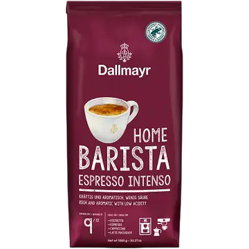 Dallmayr Home Barista Espresso Intense 1kg cafea boabe, cafea dallmayr, cafea boabe 500g, cafea prodomo, cafea, dallmayr, cafea boabe dallmayr, cafea boabe caffe crema, Dallmayr Home Barista Caffe Crema Intense 1kg cafea boabe