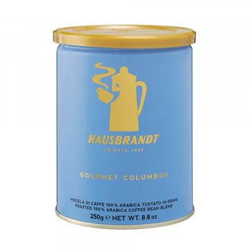 cafea boabe, cafea 100% arabica, cafea boabe 250g, cafea premium, espresso 250g, cafea hausbrandt, hausbrandt gourmet 100% arabica, cafea boabe hausbrandt