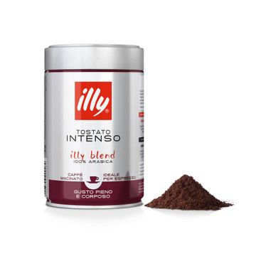 Illy Espresso Intenso cafea macinata 250g