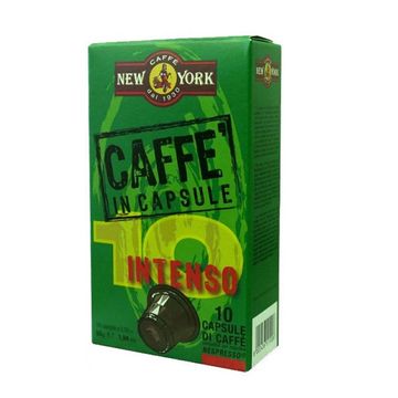 New York Intenso 10 capsule compatibile Nespresso, new york espresso intenso, new york capsule, capsule compatibile Nespresso, capsule nespresso, new york nespresso