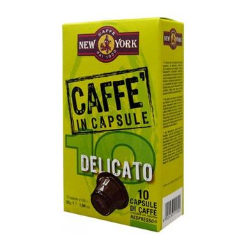 New York Delicato Delicato 10 capsule compatibile Nespresso, capsule compatibile Nespresso, capsule nespresso, new york nespresso