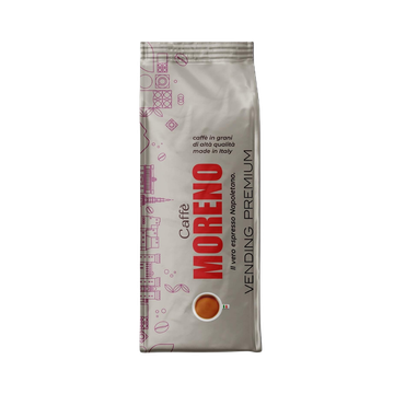 Caffe Moreno Vending Premium cafea boabe 1kg, Caffe Moreno Vending Premium, cafea boabe 1kg, cafea Moreno, cafea boabe Moreno, cafea aparat boabe, aparat cafea boabe, cafea vending, cafea boabe vending, Moreno Vending
