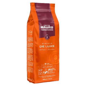 Mauro Deluxe cafea boabe 1kg, cafea mauro, cafea mauro deluxe boabe, cafea boabe mauro, cafea deluxe, cafea mauro boabe