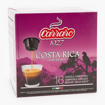Lavazza Espresso Intenso, capsule compatibile Dolce Gusto, capsule dolce gusto, capsule lavazza dolce gusto, lavazza dolce gusto intenso, lavazza, capsule lavazza, capsule lavazza intenso Best Moment, Carraro Costa Rica capsule compatibile Dolce Gusto 16 