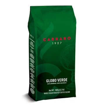 Carraro Globo Verde cafea boabe 1kg, cafea boabe 1kg, carraro globo 1kg, cafea vending, cafea boabe ieftina, cafea boabe 1kg