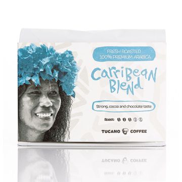 Tucano Carribean Blend cafea boabe premium 200gr