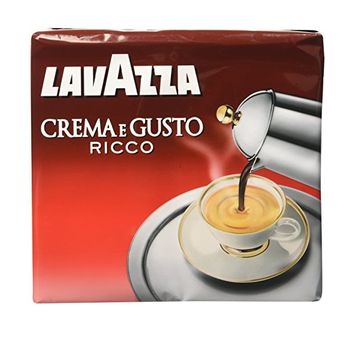 Lavazza Crema e Gusto Ricco 2x250gr cafea macinata