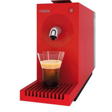 Cremesso Uno Red espressor capsule manual + capsule cadou
